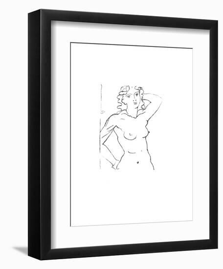 Buste de Femme-Andre Derain-Framed Lithograph