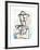 Buste de Homme-Pablo Picasso-Framed Collectable Print