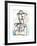 Buste de Homme-Pablo Picasso-Framed Collectable Print