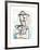 Buste de Homme-Pablo Picasso-Framed Collectable Print