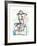 Buste de Homme-Pablo Picasso-Framed Collectable Print