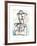 Buste de Homme-Pablo Picasso-Framed Collectable Print