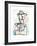 Buste de Homme-Pablo Picasso-Framed Collectable Print