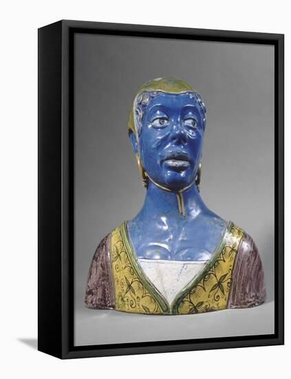 Buste de mauresque-Luca Della Robbia-Framed Premier Image Canvas