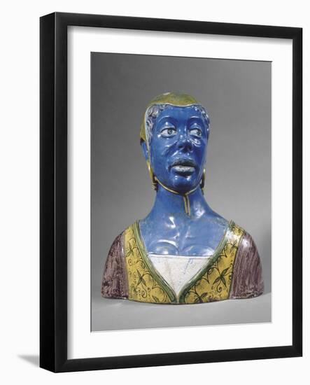 Buste de mauresque-Luca Della Robbia-Framed Giclee Print