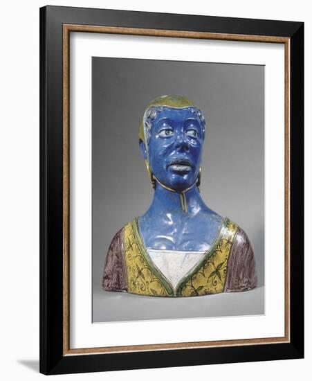 Buste de mauresque-Luca Della Robbia-Framed Giclee Print