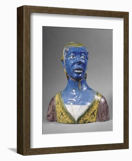 Buste de mauresque-Luca Della Robbia-Framed Giclee Print