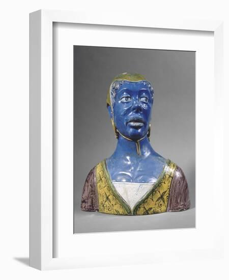 Buste de mauresque-Luca Della Robbia-Framed Giclee Print