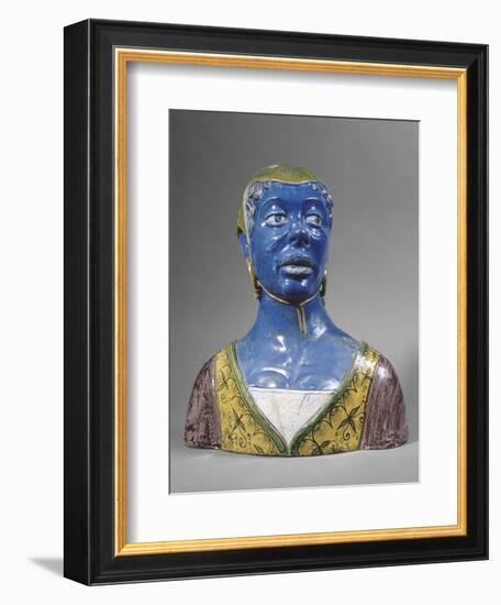 Buste de mauresque-Luca Della Robbia-Framed Giclee Print