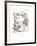 Buste De Petite Fille-Pablo Picasso-Framed Collectable Print