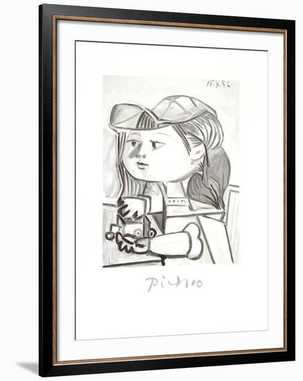 Buste De Petite Fille-Pablo Picasso-Framed Collectable Print