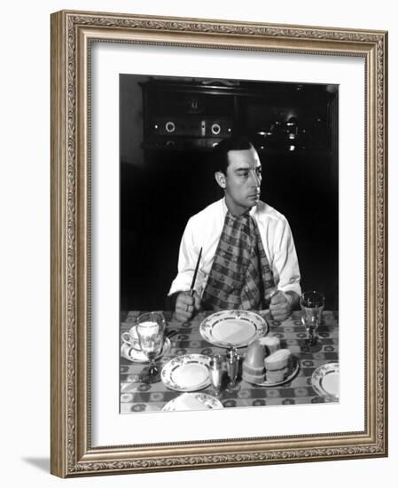 Buster Keaton, 1933-George Hurrell-Framed Photo