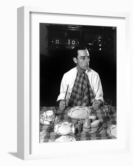 Buster Keaton, 1933-George Hurrell-Framed Photo