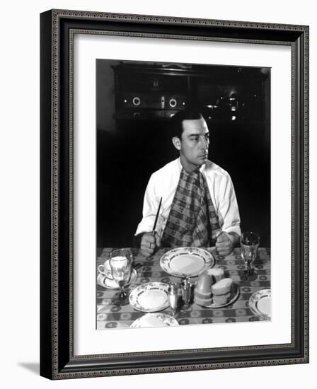 Buster Keaton, 1933-George Hurrell-Framed Photo