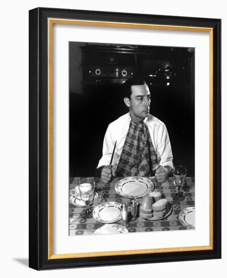 Buster Keaton, 1933-George Hurrell-Framed Photo