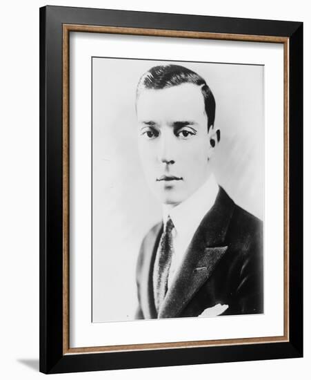 Buster Keaton, c.1915-null-Framed Photographic Print