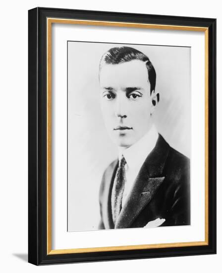 Buster Keaton, c.1915-null-Framed Photographic Print