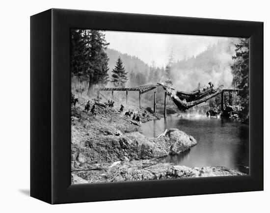 Buster Keaton: The General-Buster Keaton-Framed Premier Image Canvas