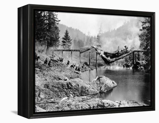 Buster Keaton: The General-Buster Keaton-Framed Premier Image Canvas