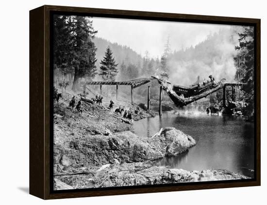 Buster Keaton: The General-Buster Keaton-Framed Premier Image Canvas