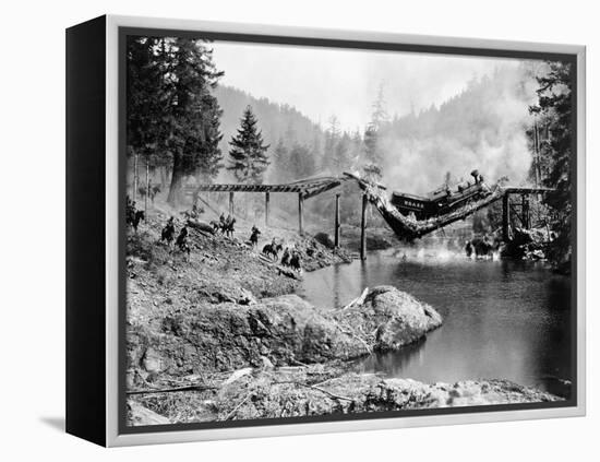 Buster Keaton: The General-Buster Keaton-Framed Premier Image Canvas