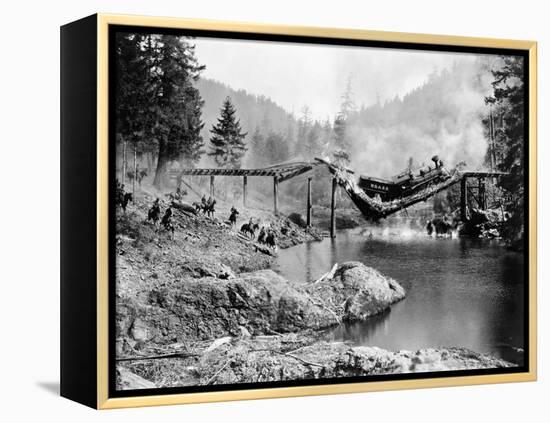 Buster Keaton: The General-Buster Keaton-Framed Premier Image Canvas