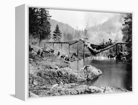 Buster Keaton: The General-Buster Keaton-Framed Premier Image Canvas