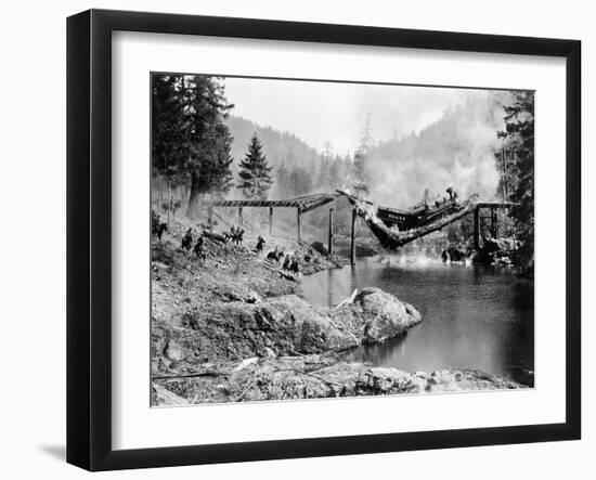 Buster Keaton: The General-Buster Keaton-Framed Giclee Print