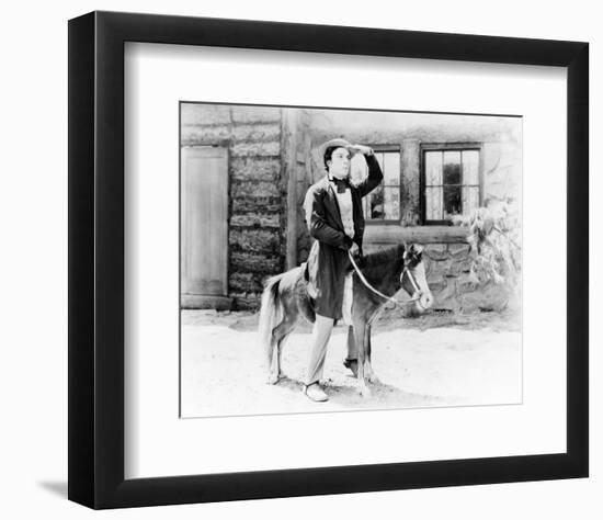 Buster Keaton-null-Framed Photo