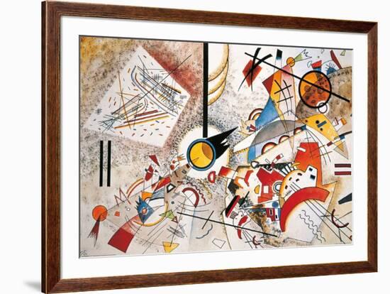 Bustling Aquarelle, c.1923-Wassily Kandinsky-Framed Art Print