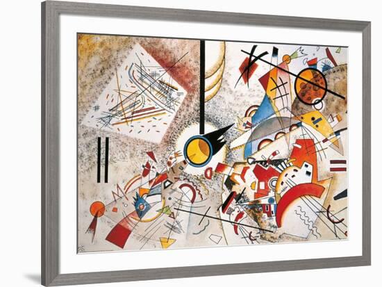 Bustling Aquarelle, c.1923-Wassily Kandinsky-Framed Art Print