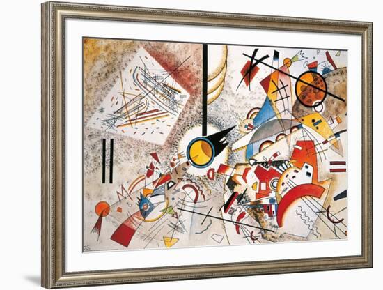 Bustling Aquarelle, c.1923-Wassily Kandinsky-Framed Art Print