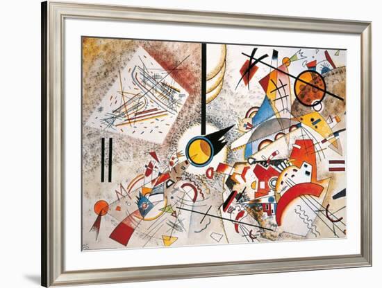 Bustling Aquarelle, c.1923-Wassily Kandinsky-Framed Art Print