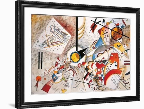 Bustling Aquarelle, c.1923-Wassily Kandinsky-Framed Art Print