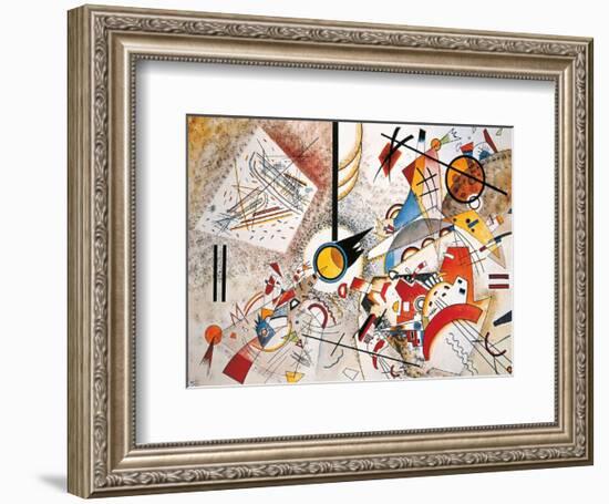 Bustling Aquarelle, c.1923-Wassily Kandinsky-Framed Art Print