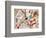 Bustling Aquarelle, c.1923-Wassily Kandinsky-Framed Art Print