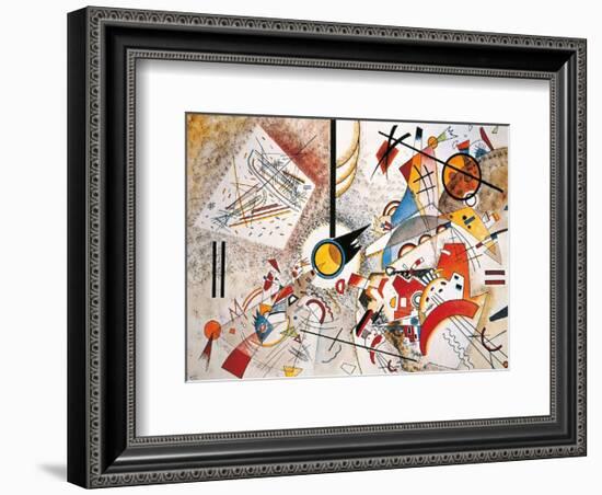 Bustling Aquarelle, c.1923-Wassily Kandinsky-Framed Art Print