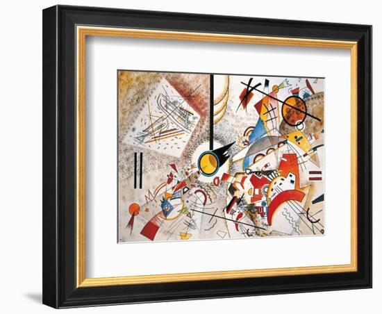 Bustling Aquarelle, c.1923-Wassily Kandinsky-Framed Art Print