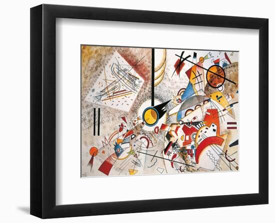 Bustling Aquarelle, c.1923-Wassily Kandinsky-Framed Art Print