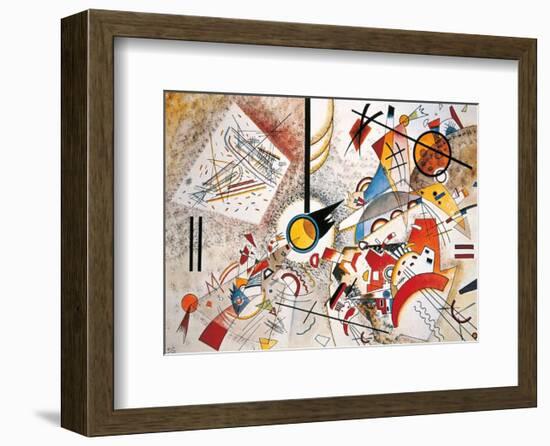 Bustling Aquarelle, c.1923-Wassily Kandinsky-Framed Art Print