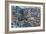 Busy City in 1934-Bill Bell-Framed Giclee Print