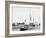 Busy Day in the Canal, Charlevoix, Mich.-null-Framed Photo