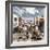 Busy Downtown Denver, Colorado, Late 1870s-null-Framed Giclee Print