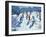 Busy Ski Slope, Lofer, 2004-Andrew Macara-Framed Giclee Print