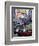 Busy Street, Causeway Bay, Hong Kong Island, Hong Kong, China-Amanda Hall-Framed Photographic Print