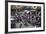 Busy Traffic in the Old Quarter, Hanoi, Vietnam, Indochina, Southeast Asia, Asia-Yadid Levy-Framed Photographic Print