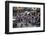 Busy Traffic in the Old Quarter, Hanoi, Vietnam, Indochina, Southeast Asia, Asia-Yadid Levy-Framed Photographic Print