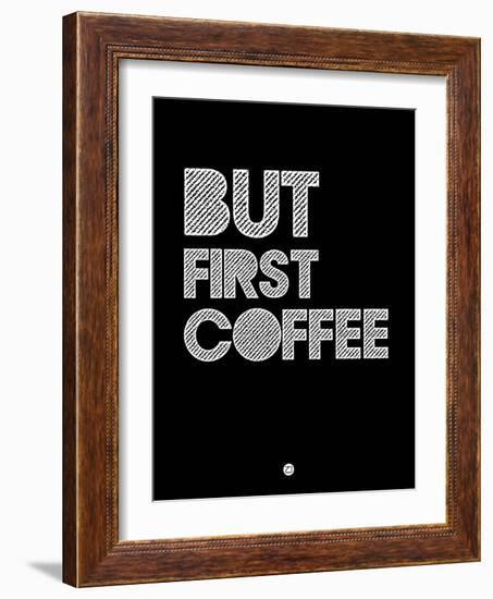 But First Coffee 2-NaxArt-Framed Art Print