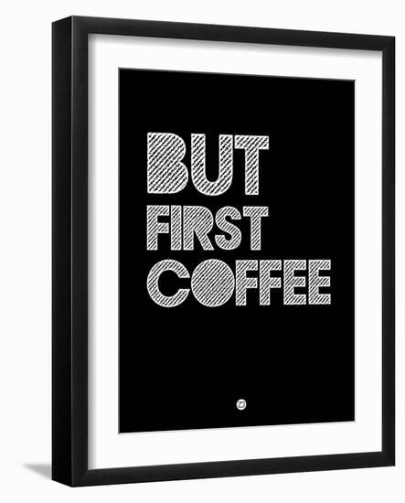 But First Coffee 2-NaxArt-Framed Art Print