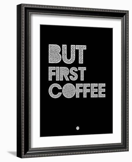 But First Coffee 2-NaxArt-Framed Art Print